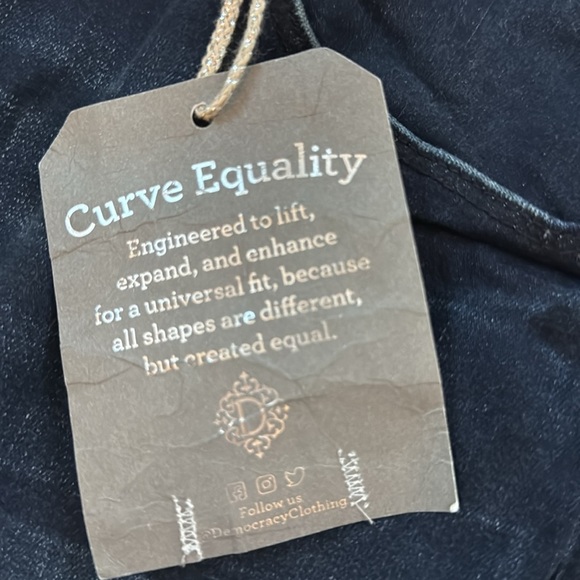 Democracy Dark Blue Indigo Jeans - Size 16 - Picture 7 of 10